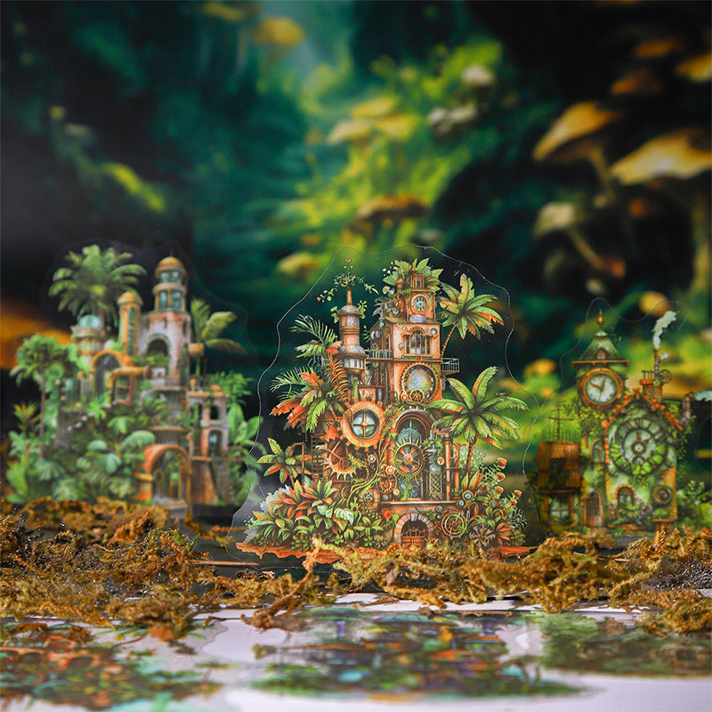 Cottage on the Gears Stickers