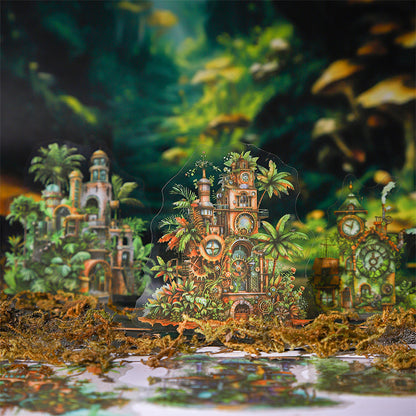 Cottage on the Gears Stickers