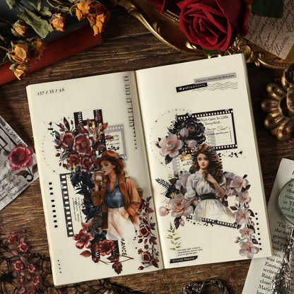 Blooming Art Stickers