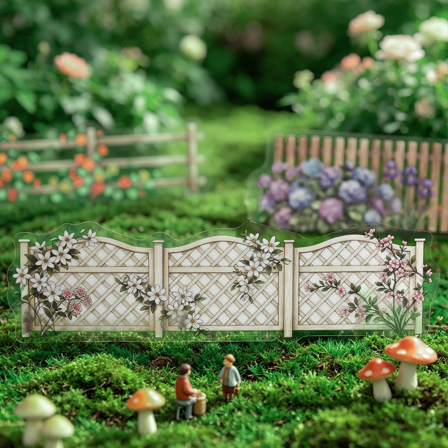Garden Fence Sticker