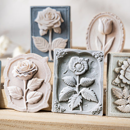 Flower Trace Shadow Stickers