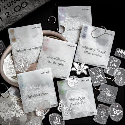 Silver Casket Secret Pact Stickers