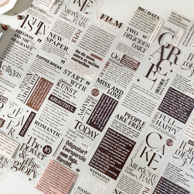 Mr. Coffee’s Weekly Tape