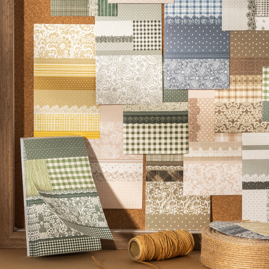 Floral Patchwork Papers