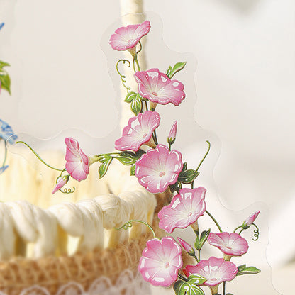 Floral Porcelain Elegance Stickers