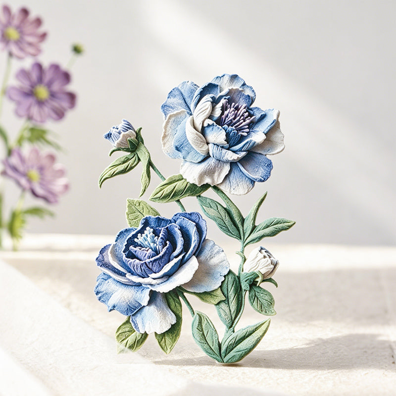 Texture Flower Collection Stickers