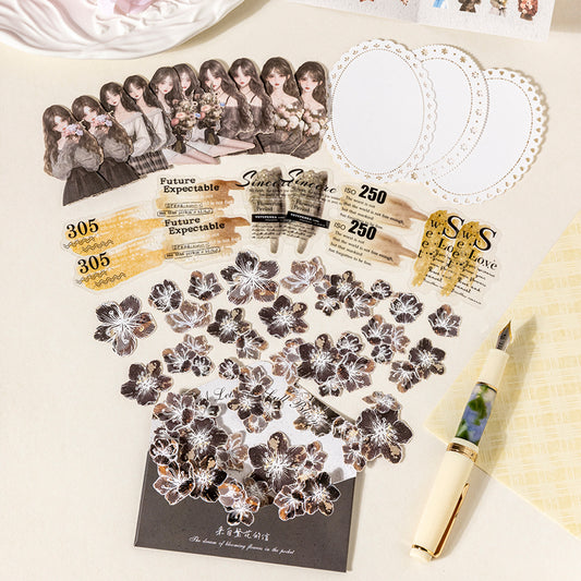 Letters from Blossoms Stickers