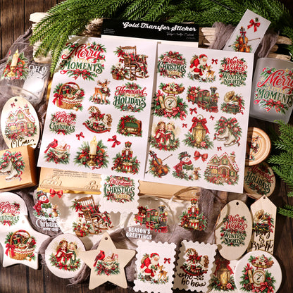 Christmas Nocturne Transfer Stickers