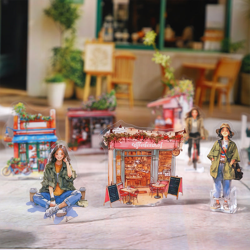 Her Coffee Memories Stickers