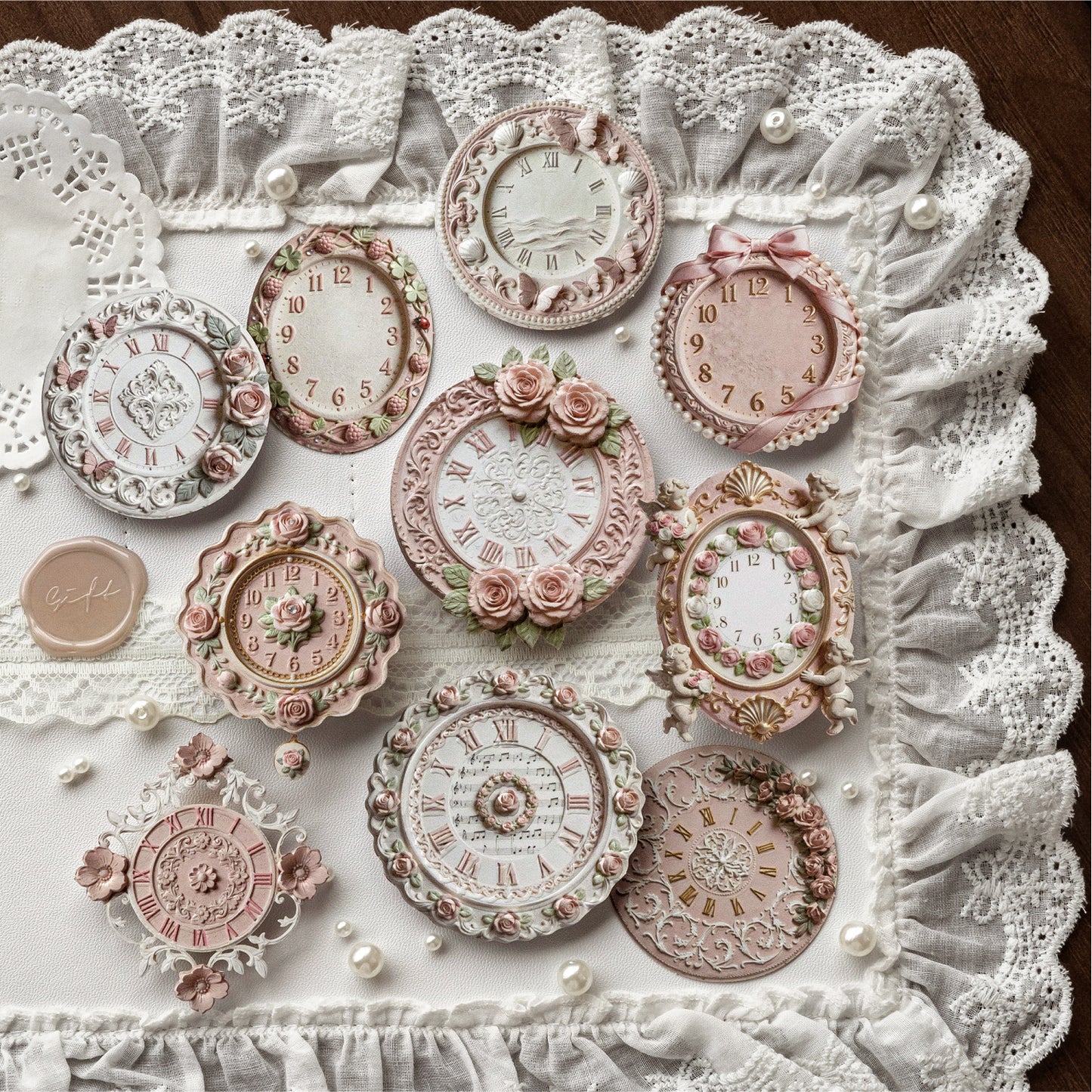 Garden Clock Stickers