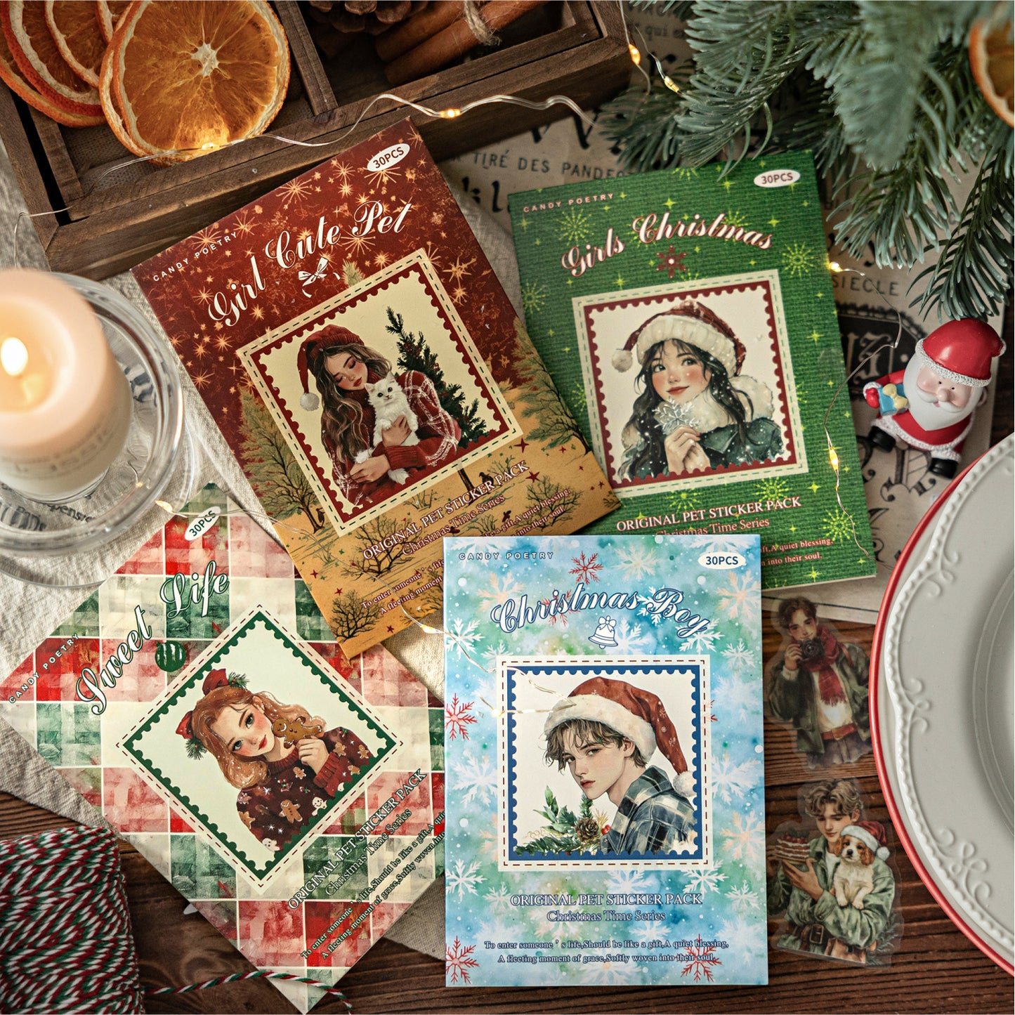 Christmas Era Stickers