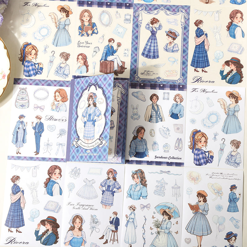 Encounter Charming Lady Sticker Book