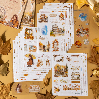 Autumn Invitation Sticker Book