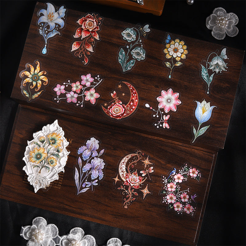 Flowers That Brighten Life Stickers