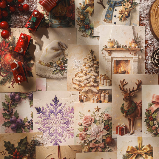 Christmas Adventure Embossed Papers