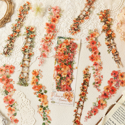 Tangled Vines Blossoms Stickers