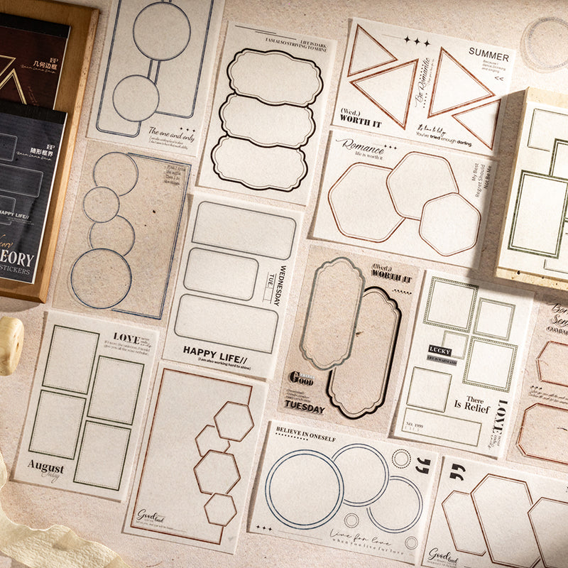 Border Theory Sticker Book