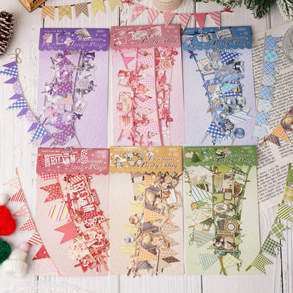 Christmas Bunting Stickers