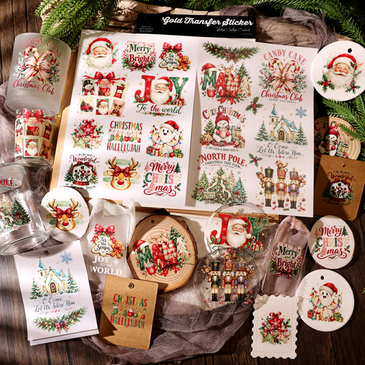 Christmas Prelude Transfer Stickers