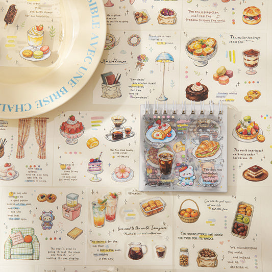 Flowers and Life Poetry Sticker Book