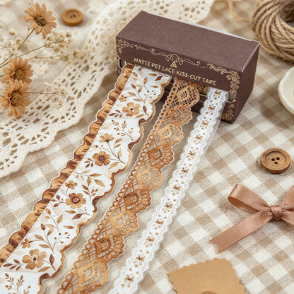 Honey Brown Lace Tape Set