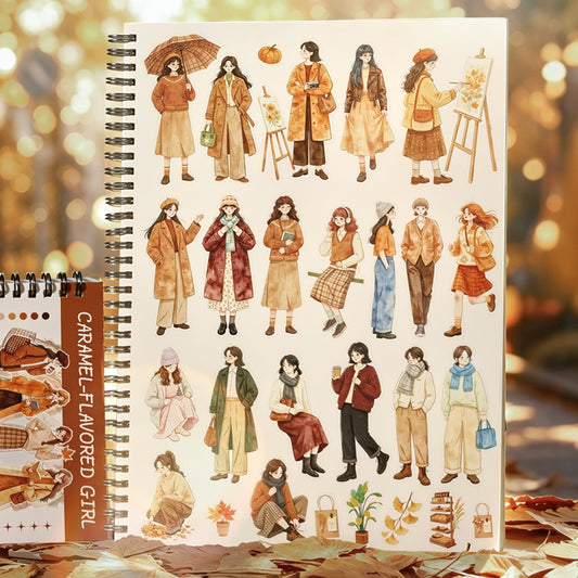 Caramel Girl Sticker Book