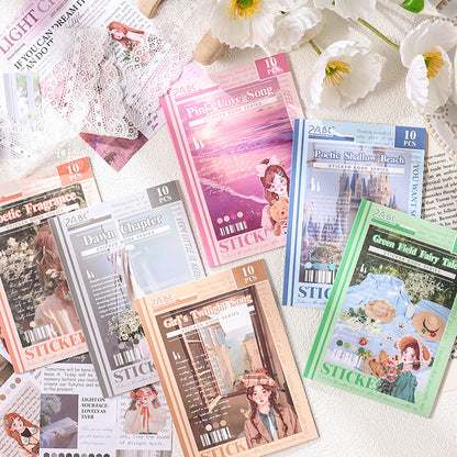 The Thoughts of a Girl Sticker Book