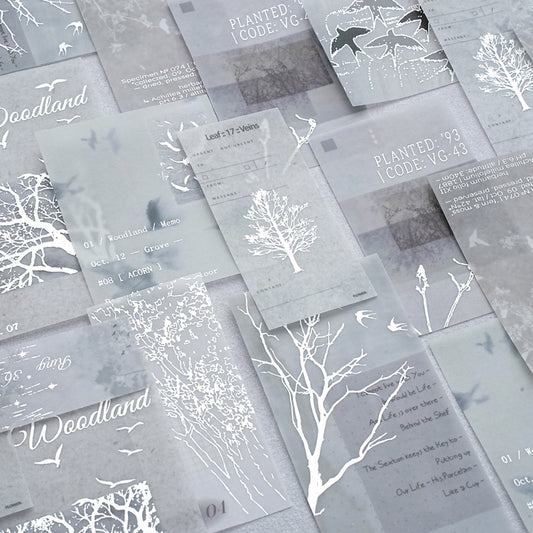Silver Foil Vellum Papers