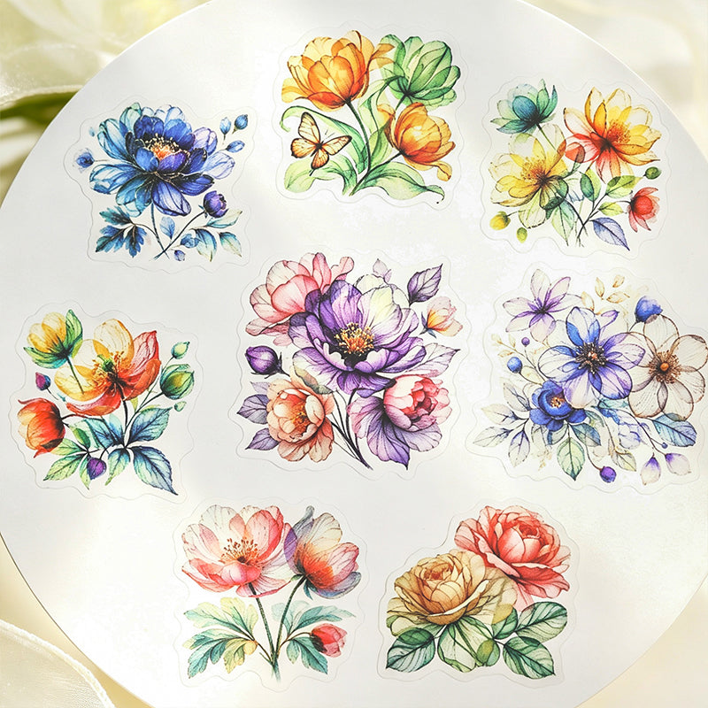 Flower Mist Stickers