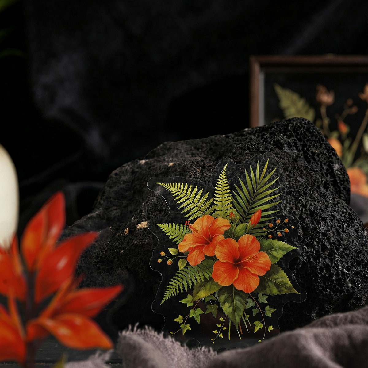 Vintage Floral Stickers