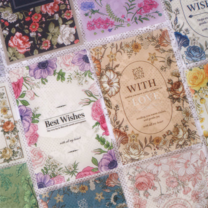 Floral Botanical Vellum Papers