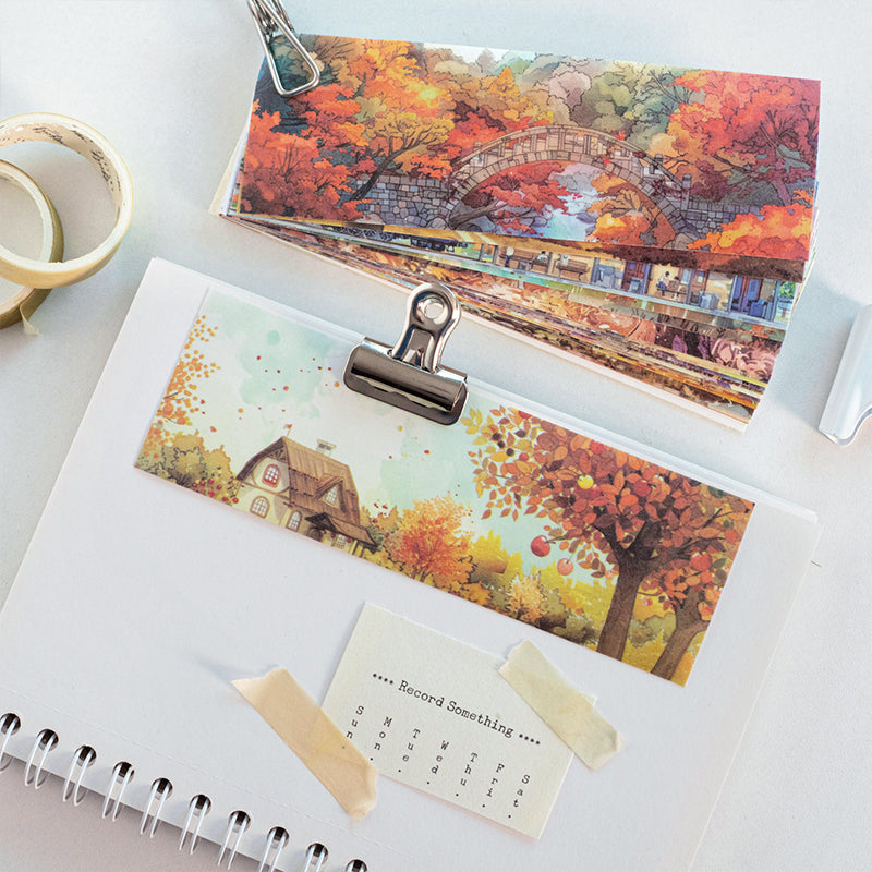 Beautiful Scenery View Sticker Book