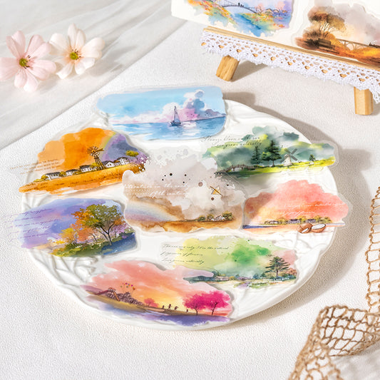 Cloudscape Scenery Stickers