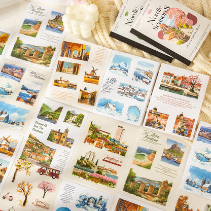 Nordic Seasons Sticker Book