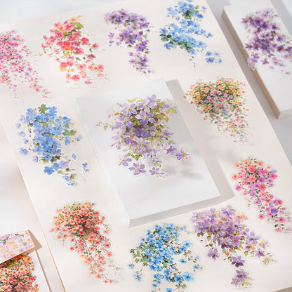 Gentle Floral Vine Stickers