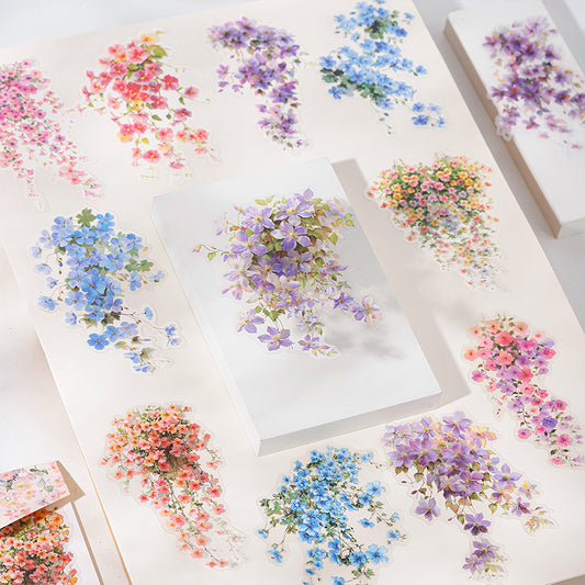 Gentle Floral Vine Stickers