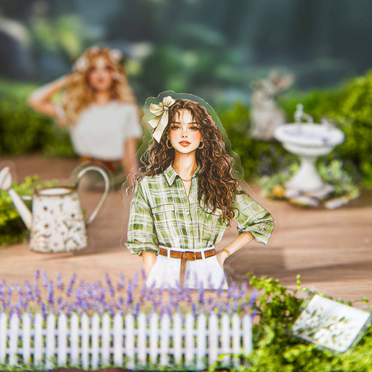 The Colors of Spring Sticker Book