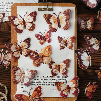 Weaving Butterfly Stickers