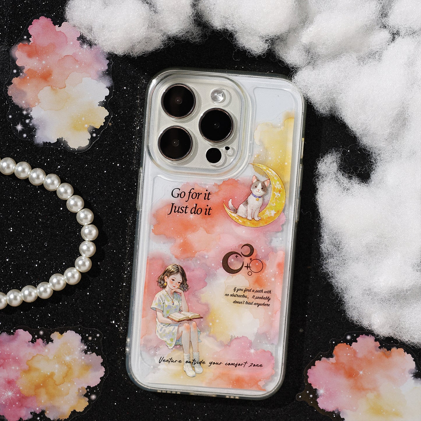 Watercolor Cloud Wash Stickers