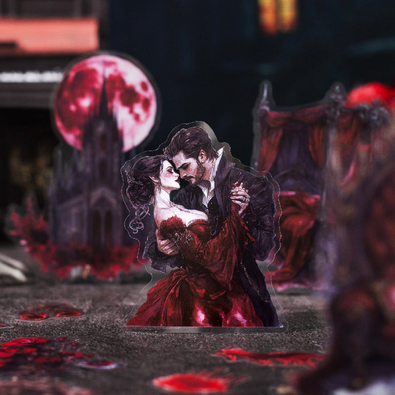 Night Falls Stickers