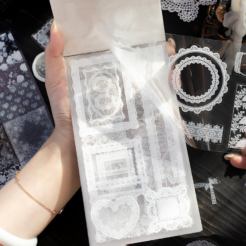 Lace Nocturne Sticker Book