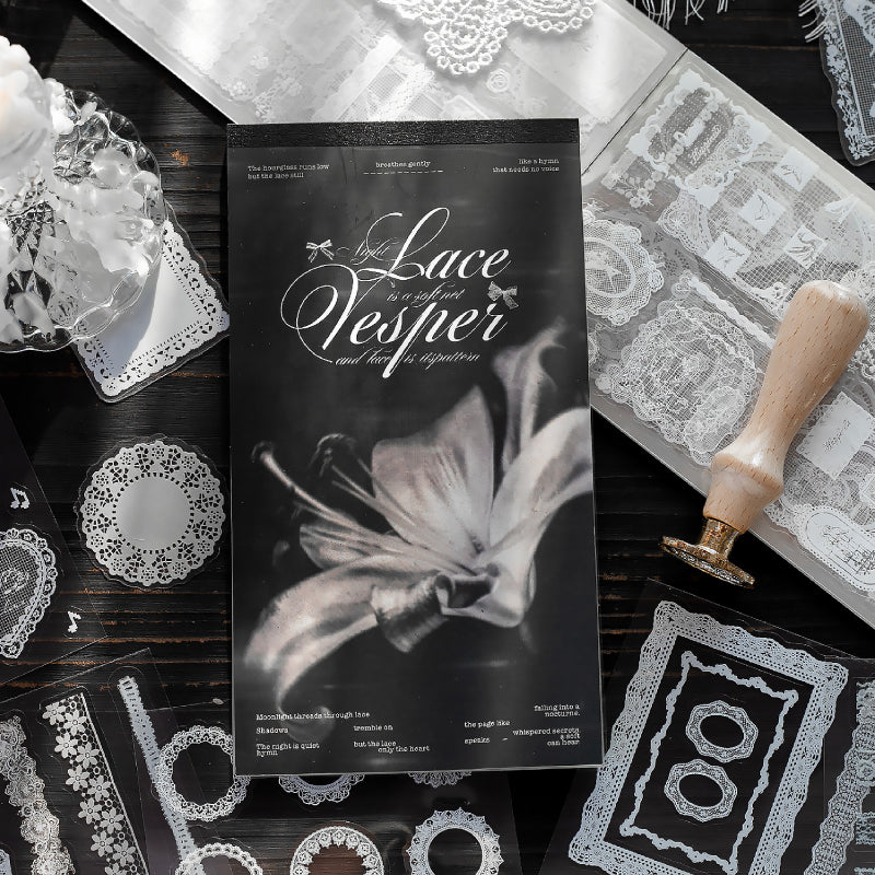 Lace Nocturne Sticker Book