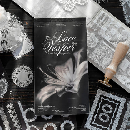 Lace Nocturne Sticker Book