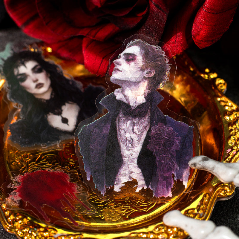 Night Falls Stickers