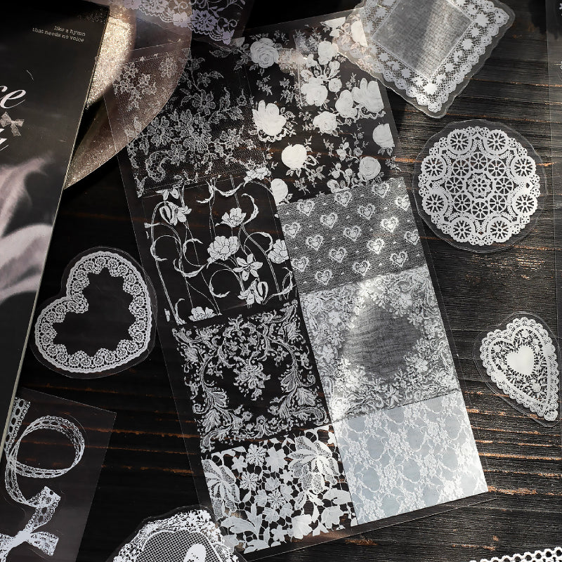 Lace Nocturne Sticker Book