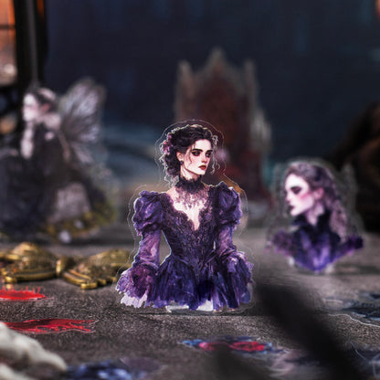 Night Falls Stickers