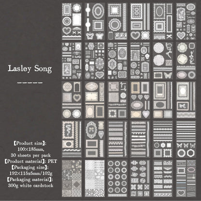 Lace Nocturne Sticker Book