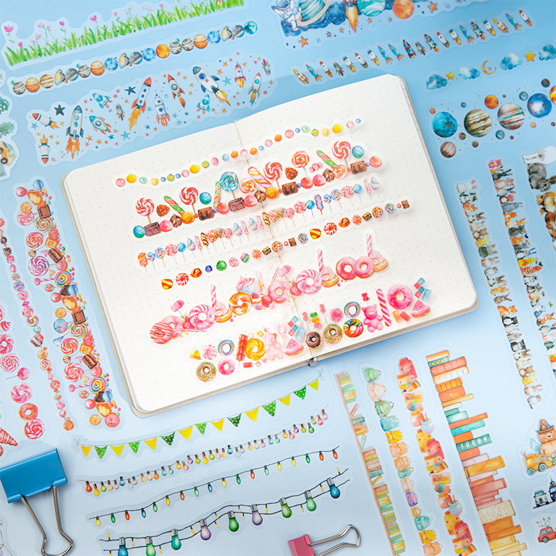 Cute Miracle Record Stickers