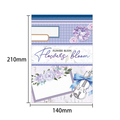 Flowers Bloom Sticker Book