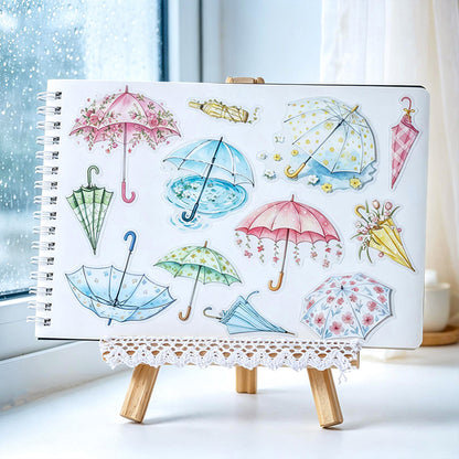 Colorful Umbrella sticker